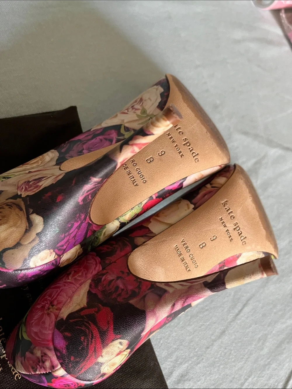 kate spade Floral Pointed Toe Pumps - Pink Multi Floral